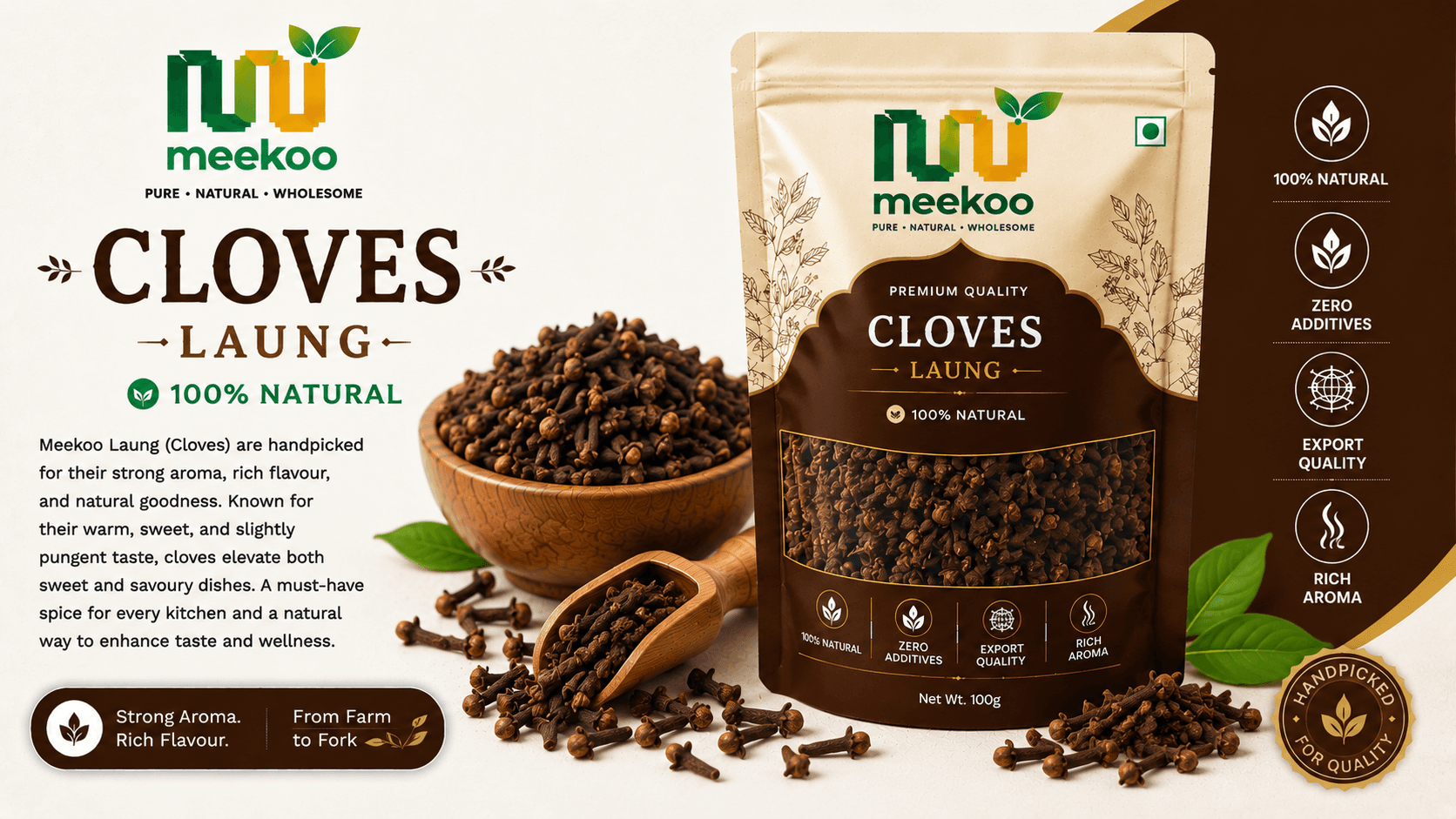 Cloves (Laung) — Meekoo organic