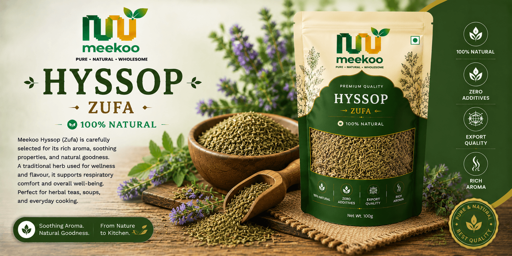 Hyssop (Zufa) — Meekoo organic