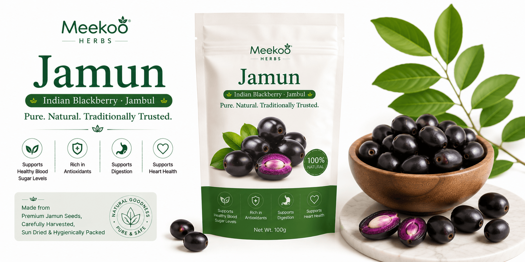 Jamun (Indian Blackberry · Jambul) — Meekoo organic