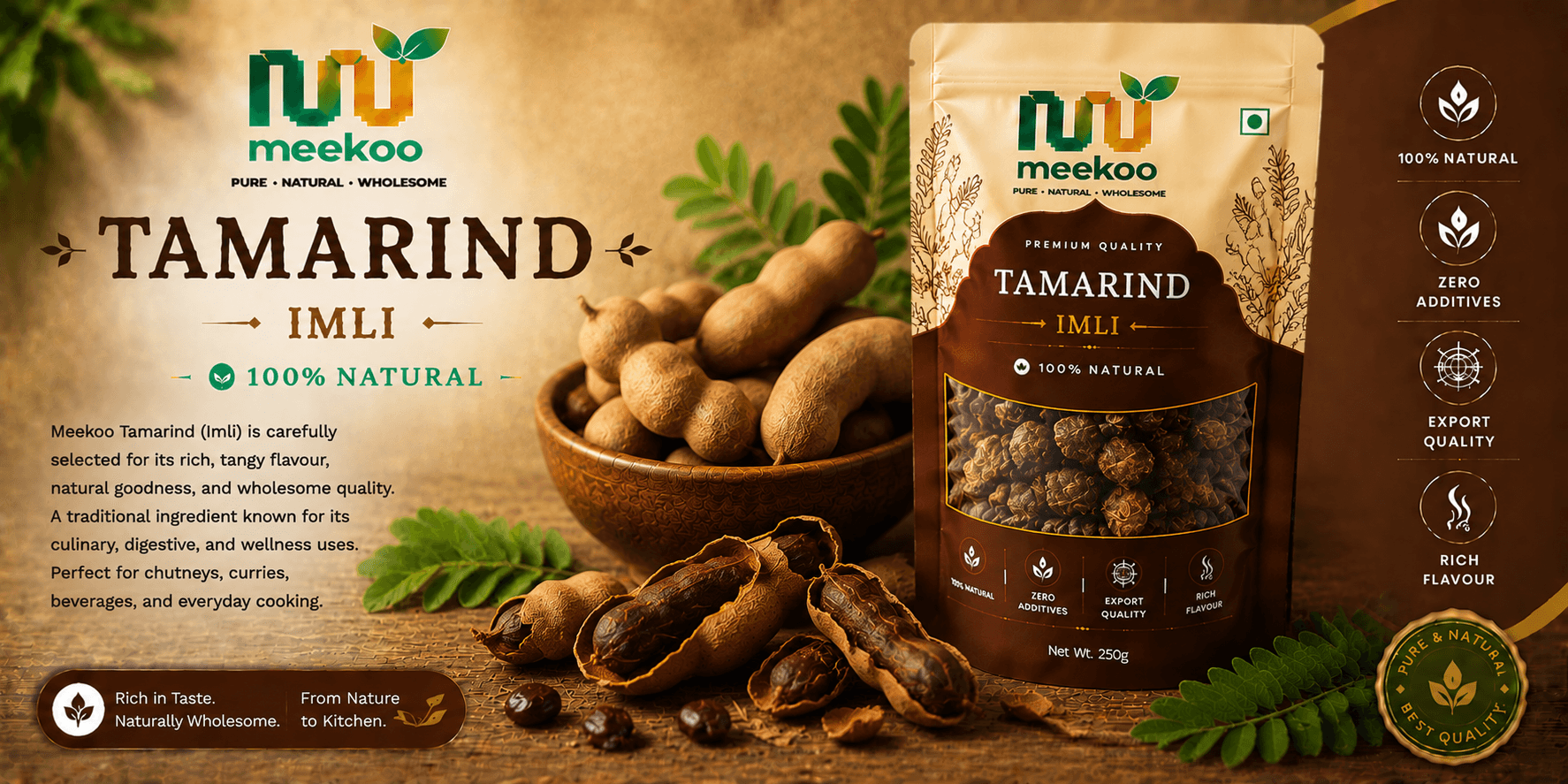 Tamarind (Imli) — Meekoo organic