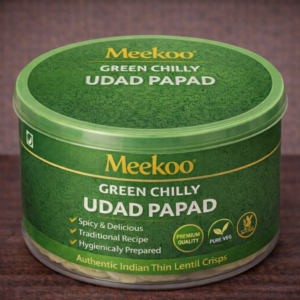 Meekoo Green Chilly Udad Papad
