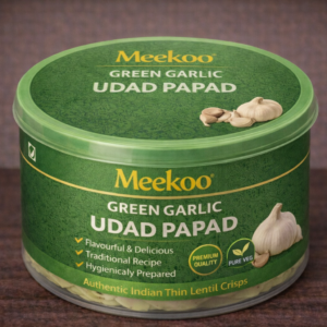 Meekoo Green Garlic Udad Papad