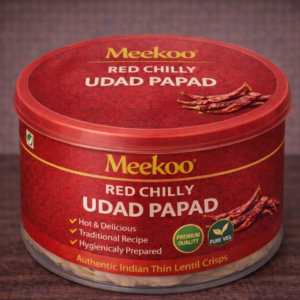 Meekoo Red Chilly Udad Papad